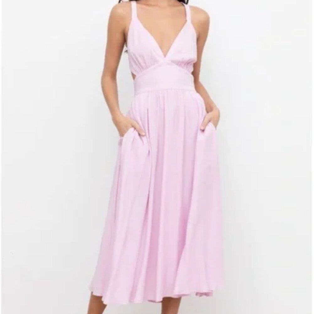Yumi Kim Uma Pink Cut-Out Maxi Dresses Size 2 & Size 4